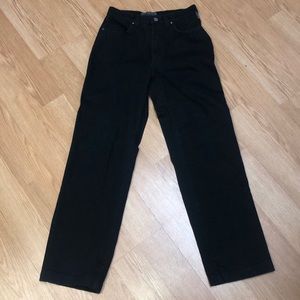 Versace Straight Leg Jeans Black